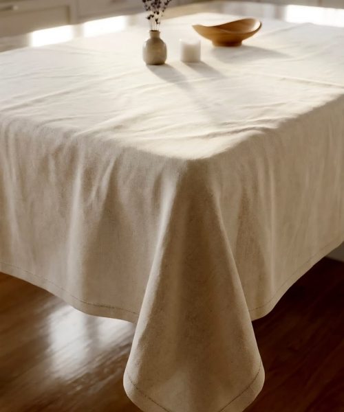 Keten masa örtüsü